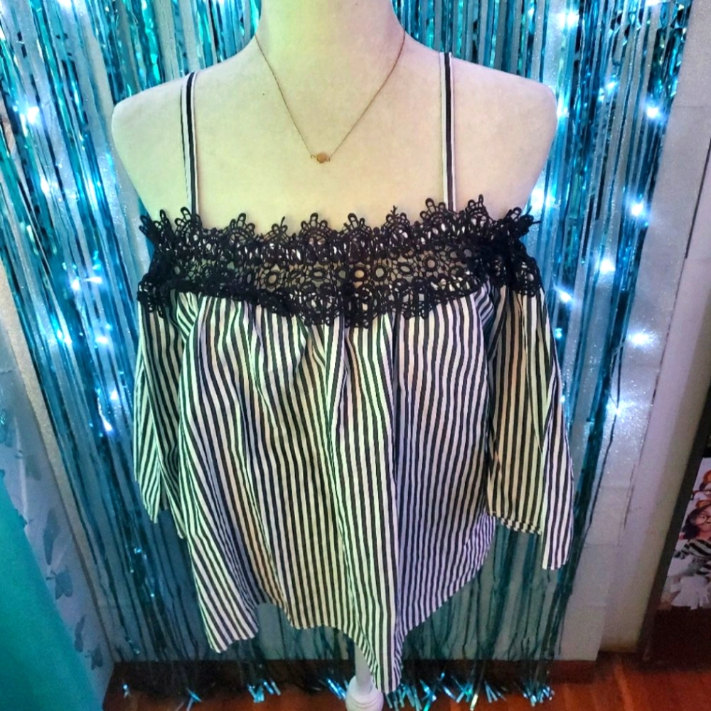 Off the shoulder blouse